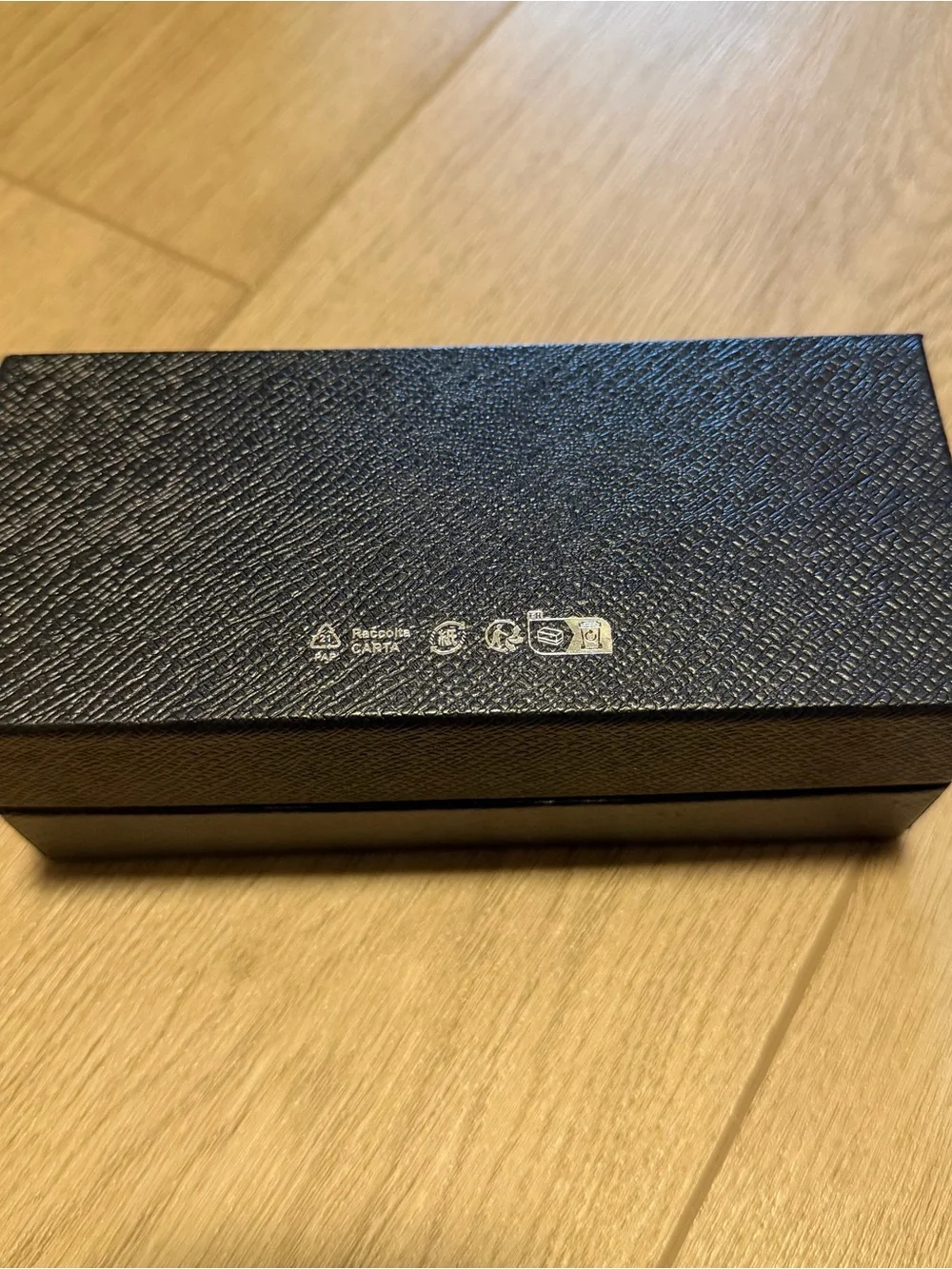 Prada Black Logo Sunglasses Eyewear Box